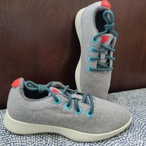 New Wool Allbirds Grey with a splash of color.